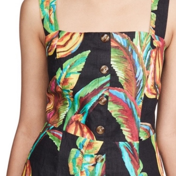 NWT FARM Rio Preta Banana mini dress - Picture 5 of 6